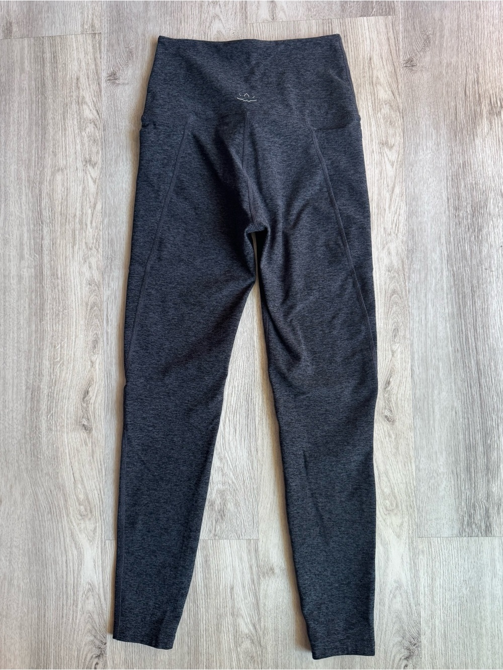Beyond Yoga Heather Grey Core Spacedye Out Of Pocket High Waisted Leggings Small - Picture 7 of 9